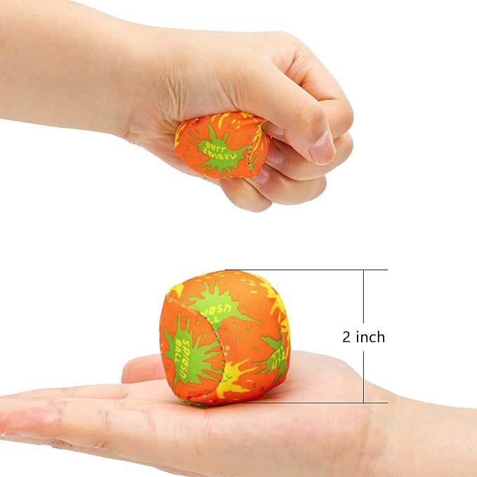 12 Pcs Water Splash Balls Float Mini Water Bomb Balls for Pool, Water Absorbent Ball for Water Activities, Summer Beach Soaking Games Ball Party Activities