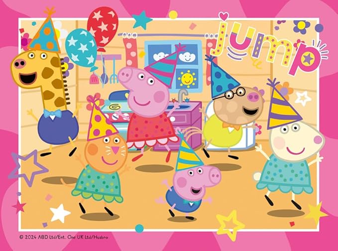 Ravensburger - Peppa Pig Puzzles Pack Of 4 | Puzzle 3 Years Or Over | Gift Child 3 Years Or Over 72 Pieces | Kids Puzzles 19 X 14 Cm | Ravensburger Puzzle
