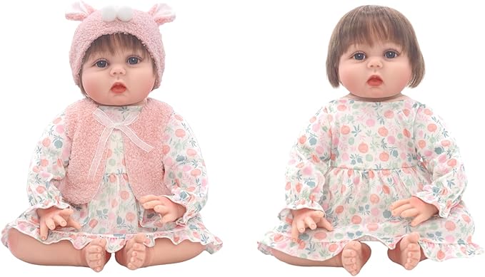 Reborn Doll Clothes for 18-22 Inch Dolls, Doll Clothes and Accessories with Hat