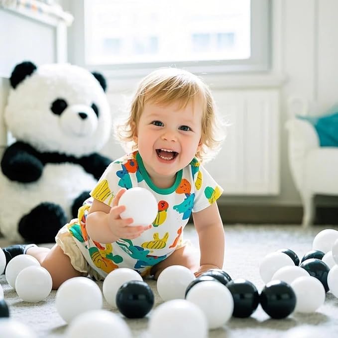 STARBOLO Ball Pit Balls for Toddlers Phthalate Free BPA Free Non-Toxic Crush Proof Play Balls for Toddlers Kids Pool Playhouse Pack of 100 200 500