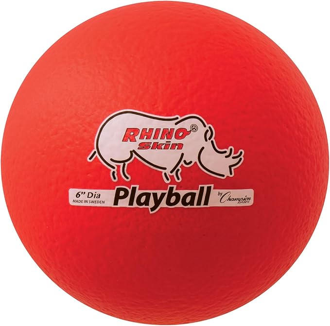 Champion Sports Rhino Skin Medium Bounce Dodgeballs