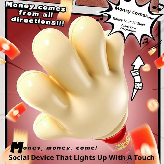 Prank Toys - Hand Design Novelty Stocking Stuffer with Sound - Funny Pranks - for Teen Boys Adults Men Boy Birthday Christmas Easter
