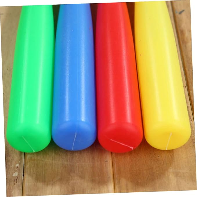 DECHOUS Plastic Baseball Bat and Ball Set Kids Baseball Bat Toys for Children Indoor Outdoor Encourages Exercise and Batting Skills, Random Color