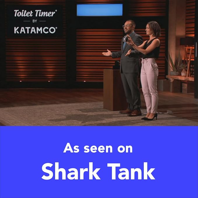 Katamco The Original Toilet Timer (Classic), As Seen on Shark Tank. Funny Stocking Stuffer for Men, Husband, Dad, Son, Boyfriend.