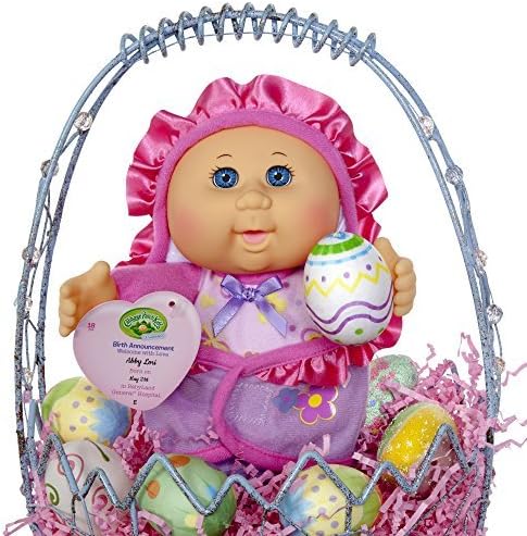 Cabbage Patch Kids Official, Newborn Baby Doll Girl - Comes with Swaddle Blanket and Unique Adoption Birth Announcement