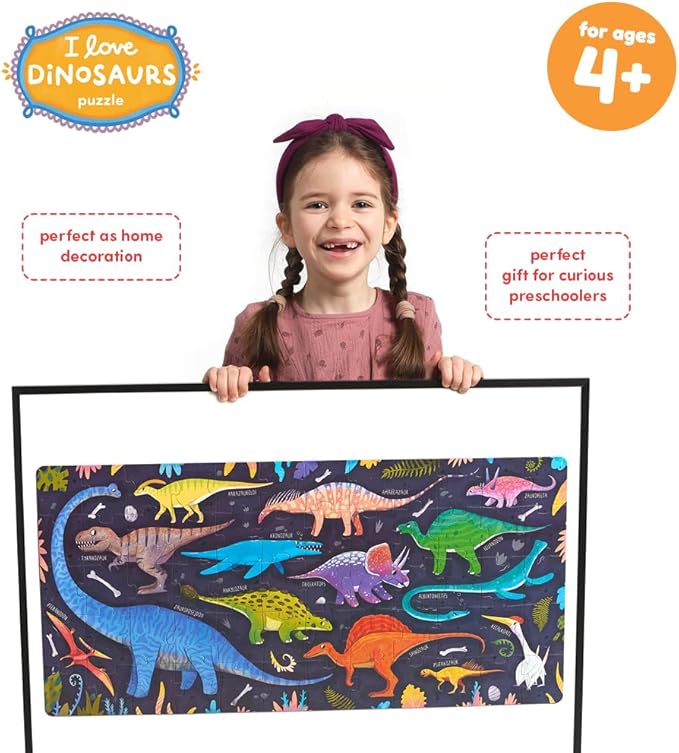 I Love Dinosaurs Puzzle 4+ Floor Puzzle