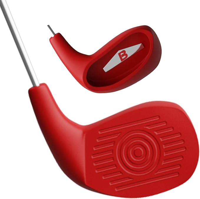Official BucketGolf Club - Backyard Outdoor Golf Club with Oversize Club Head to Play BucketGolf, Hit Plastic Or Foam Golf Balls in Grass, Parks, Yards
