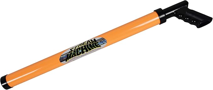 Stream Machine Water Gun Launcher - Single Barrel Water Blaster - Squirt Gun for Outdoor Games - Swimming Pool Toys (Colors Vary)