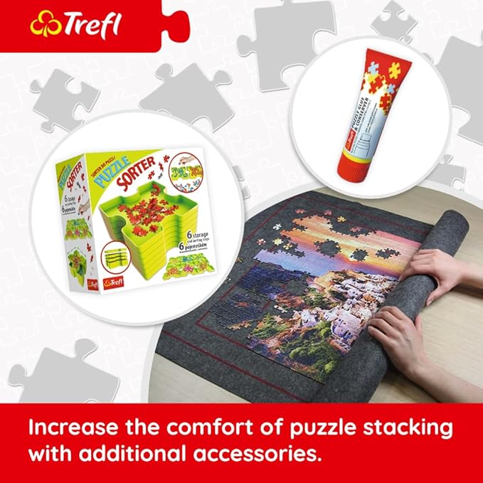 Trefl Dungeons & Dragons Prime 1000 Piece Jigsaw Puzzle The Origins of Dungeons & Dragons 27"x19" Puzzle for Fantasy and D&D Fans, DIY, Creative Fun, Puzzle for Adults and Children from 14 Years Old