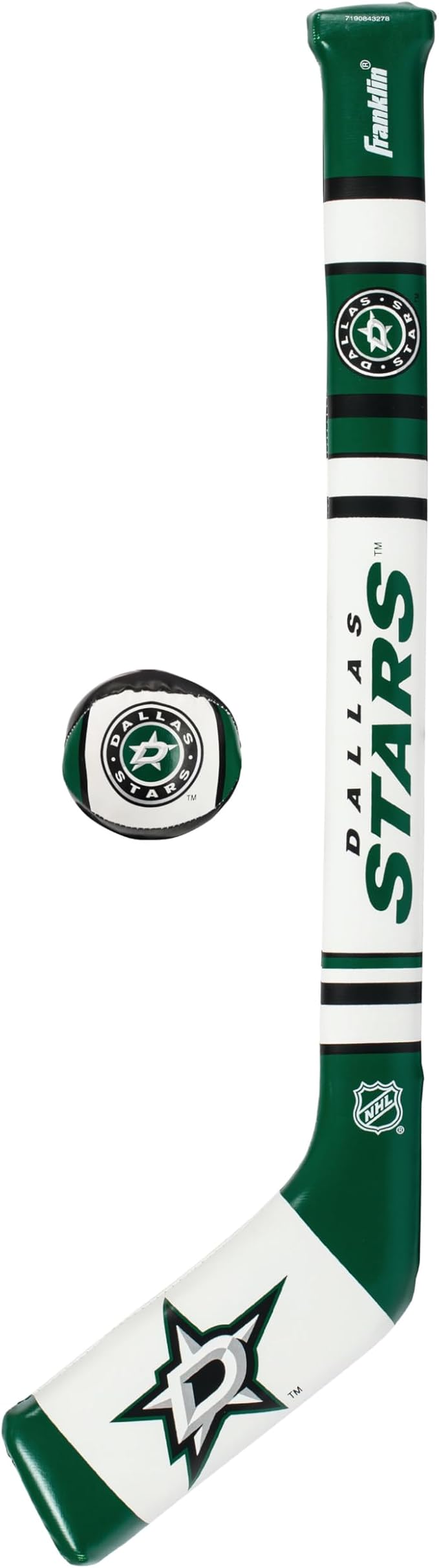 Franklin Sports NHL Team Mini Soft Hockey Stick Set - NHL Team Soft Foam Mini Hockey Stick and Ball - Great Toy for Kids