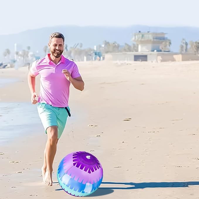 OU RUI 10Pcs Video Game Themed Beach Ball 9" Bulk for Summer Pool and Beach Game Gifts for Video Gameing Birthday Party Decorations End of The Year Class Party Decorations Favor
