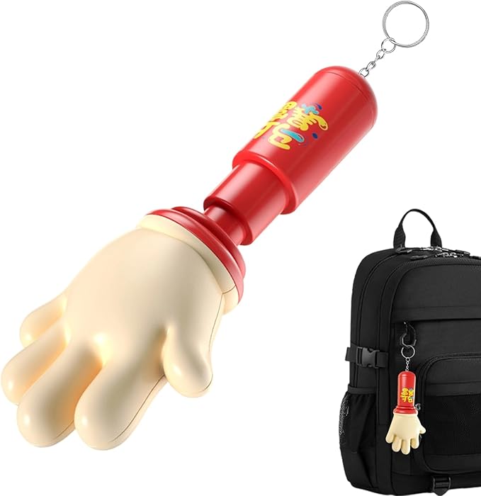 Funny Toy, Hand Prank Gadget, Hidden Sound Device, Gag Joke Accessory, Item, Easter Basket Stuffer, Brown Small Portable Electronic Noise Maker Classroom Office Humor Box