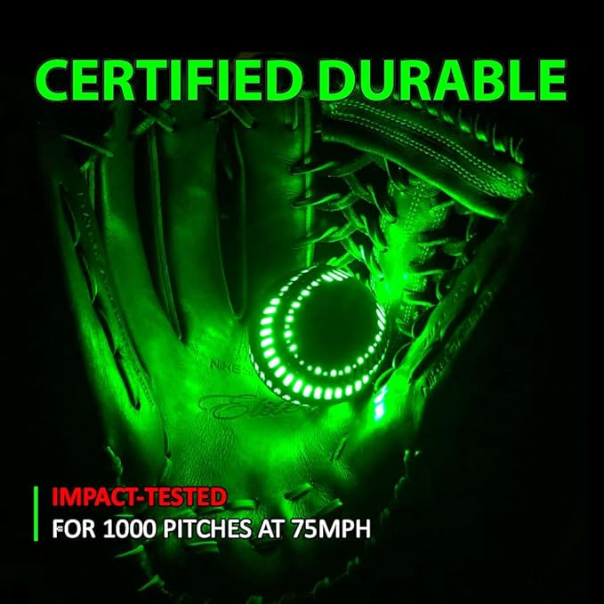 SPARK CATCH Light Up Baseball, Glow in The Dark Baseball, Sports Gear Accessories Gifts for Boys 8 9 10 11 12 13 14 15 Years Old, Kids Teens All Ages Gift Ideas