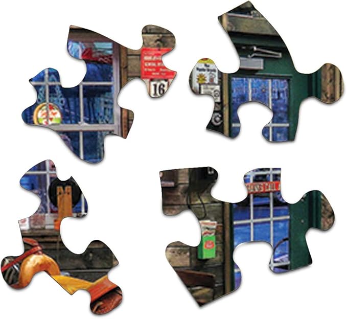 Springbok's 500 Piece Jigsaw Puzzle Good Nabor Stores - Made in USA