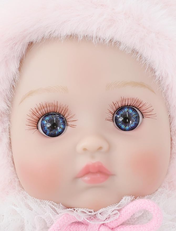 Baby Dolls, 15 Inch Realistic Soft Body Baby Doll Real Life Baby Dolls with Accessories, for 3+ Year Old Girls, Pretend Play, Collection, Gift-Ready (Light Pink)