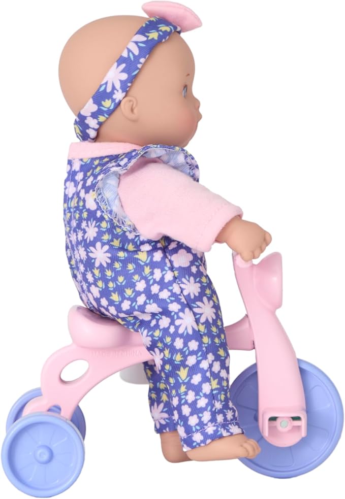 Madame Alexander 8 -Inch Little Cuties Playset, Tricycle