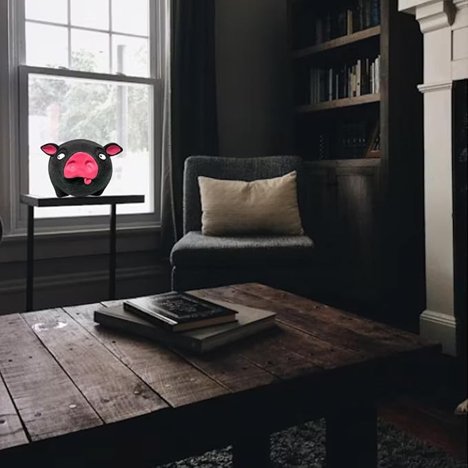 Squishy Pig Toys - Pink Pig Squishy Toy for Kids Adults, Novelty Pig Squeeze Toys, Funny Tiktok Pig Sensory Stress Toy for Decompress and Anxiety Relief Women Men Kids