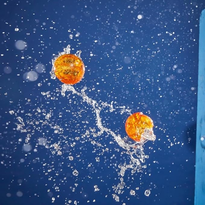 Nerf Super Soaker Hydro Balls 3-Pack, Reusable Water Balloons, Water-Filled Balls Burst on Impact, Fast Refill, Outdoor Toy for Kids Ages 6 & Up