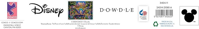 Ceaco - Disney - Dowdle - Sleeping Beauty - The Power of Love - 1500 Piece Jigsaw Puzzle