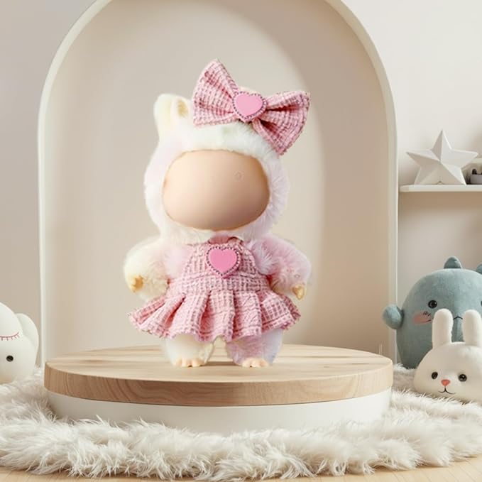 6.7 Inch Doll Cute Clothing Set with Accessories The for Birthdays Christmas and More for Doll Lovers Style_14