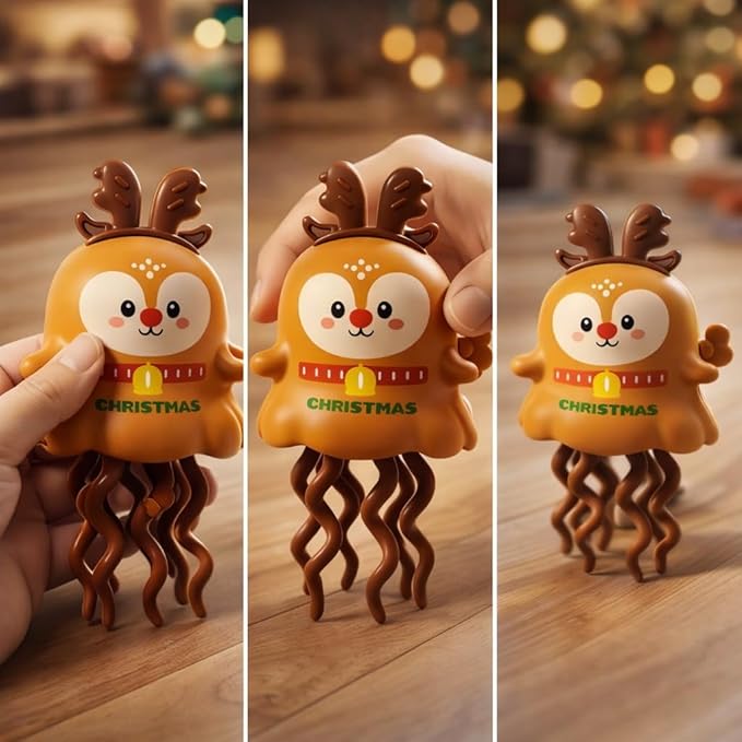 Santa Claus Dancing Doll, Creative Small Toys, Santa Claus Creative Fun Toys, Christmas Magic Mini Dance Doll, Magical Mini Dancing Ghost for Christmas (Santa Claus)