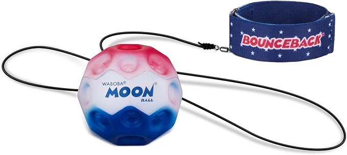 Waboba Stars & Stripes Bounceback in Carded Blister