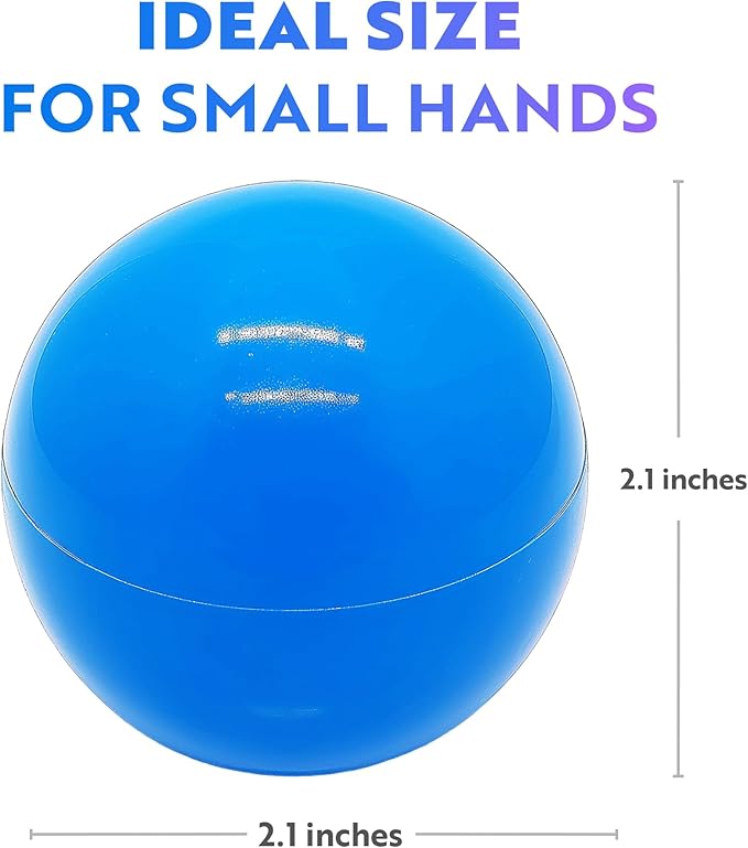 Playz Soft Plastic Mini Ball Pit Balls 500 Count - w/ 8 Vibrant Colors - Crush Proof, No Sharp Edges, Non Toxic, Phthalate & BPA Free for Baby Toddler Ball Pit, Play Tents & Tunnels Indoor & Outdoor
