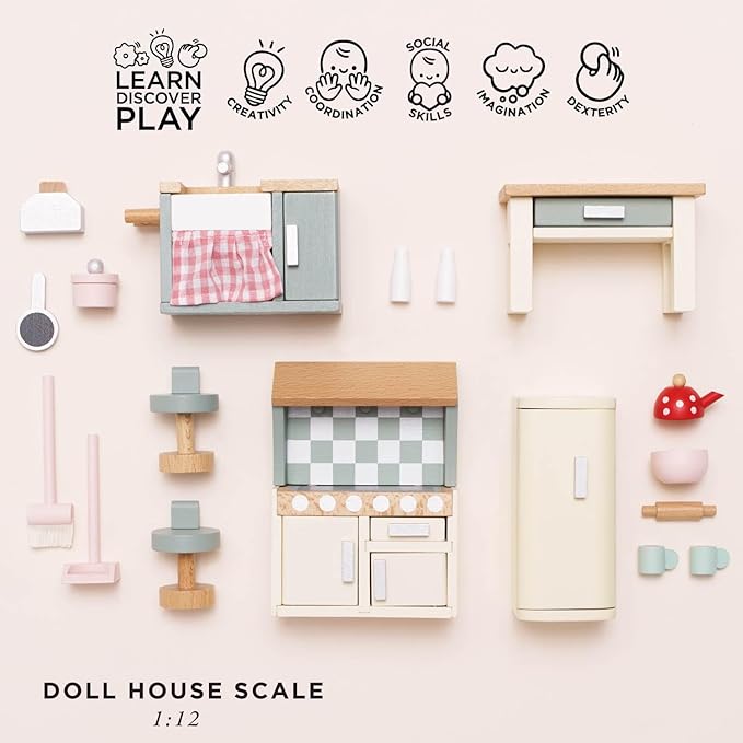Le Toy Van Daisylane Kitchen Dollhouse Furniture (ME059)