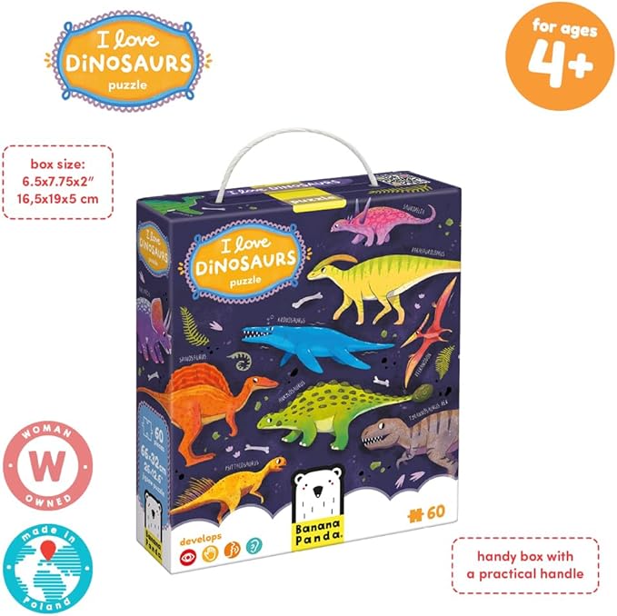 I Love Dinosaurs Puzzle 4+ Floor Puzzle