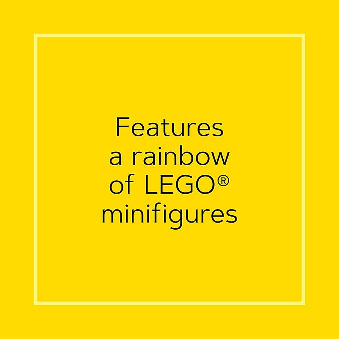 LEGO Minifigure Rainbow 1000-Piece Jigsaw Puzzle