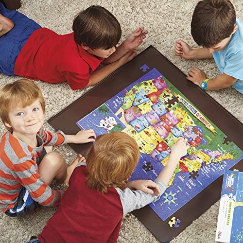 White Mountain 1000 Piece Jigsaw Puzzle Summer Desserts and Sweets Puzzles with Large Pieces for Adults and Family 24"x30" – Ice Cream Parlor