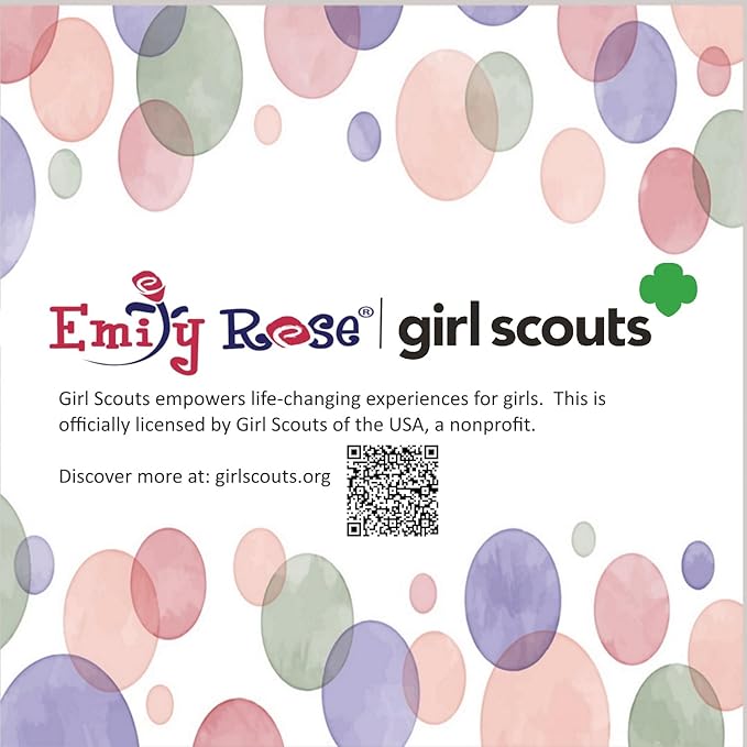 Emily Rose 18 Inch Doll Clothes - 5PC Daisy Girl Scout Uniform Including Embroidered Patches | Officially Licensed | Compatible with American Girl Dolls | USA Business