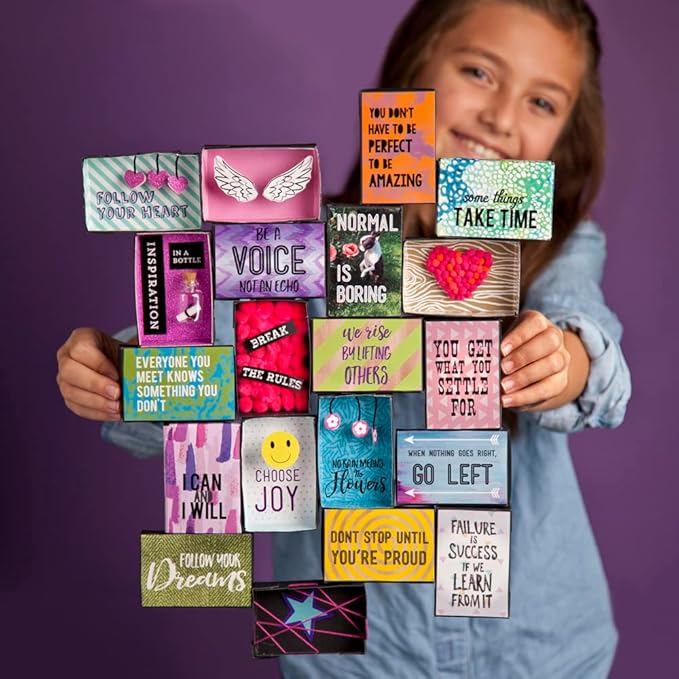 Craft-tastic – Inspire Poster Kit – Design a One-of-a-Kind Freeform Poster – Ages 8+