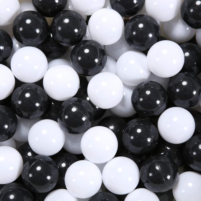 STARBOLO Ball Pit Balls for Toddlers Phthalate Free BPA Free Non-Toxic Crush Proof Play Balls for Toddlers Kids Pool Playhouse Pack of 100 200 500