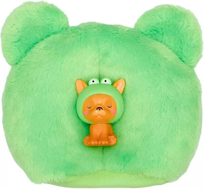 Barbie Cutie Reveal Doll & Accessories with Animal Costume & 10 Surprises Including Color Change, Puppy as Frog in Costume-Themed Series