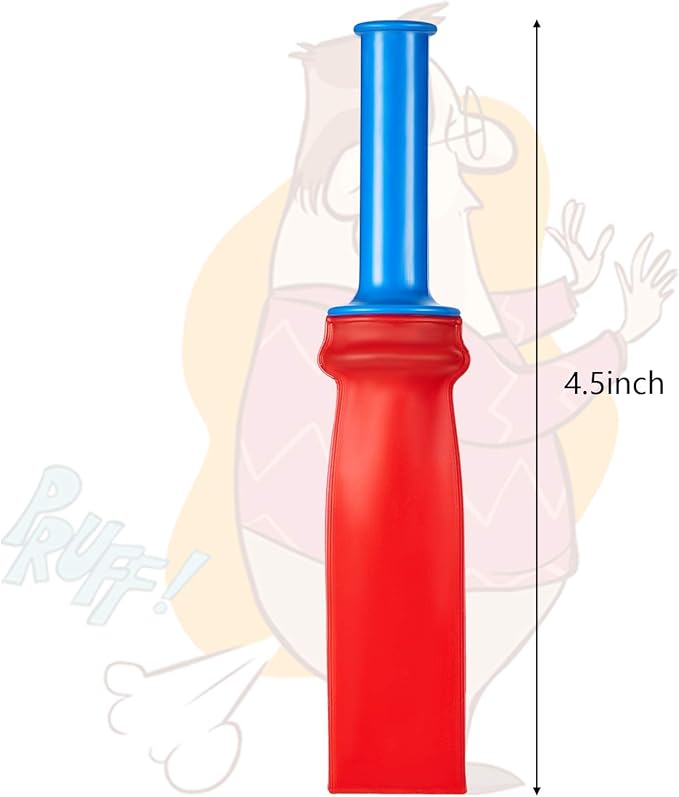 Sumind 6 Pcs Whistle Funny Toys Holiday Prank Playing Props Quirky Whistle Trick Toys for April Fool's Day Birthday Party Favors