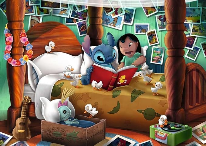 Ravensburger Collectors Edition Lilo & Stitch 1000 Piece Puzzle for Adults
