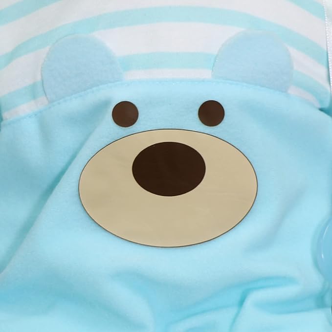 Soft and Cuddly 20" Huggable Baby Doll Play Set | JC Toys - Lots to Cuddle Babies | Blue | Ages 2+ | Caucasian