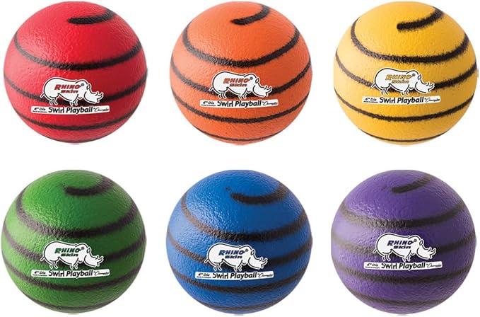 Champion Sports Rhino Skin Medium Bounce Dodgeballs