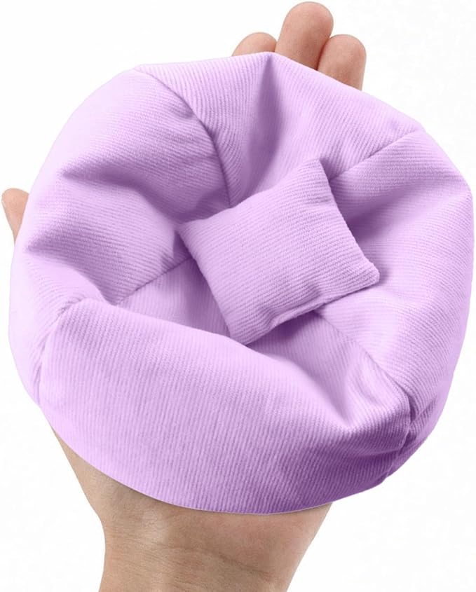 Doll Car Seat Compatible with Labubu, Handmade Bean Bag Chair for 5.9-6.7 inch Doll, Anti-Slip Bottom, Cute Doll Accessories for Display, Fans&Collectors Gifts, Durable Corduroy Fabric (Light Purple)