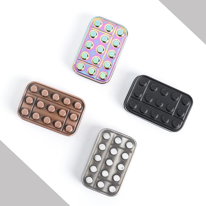 Fidget Toys Adults Metal Fidget Slider Magnetic Gifts for Men Women