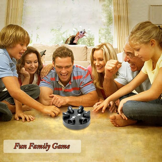 YEIBOBO ! Shock Roulette Party Game, Electric Game of Chance, Interesting Party Game Toy, Finger Shock Game Party Favor Gift for 2-6 Palyers