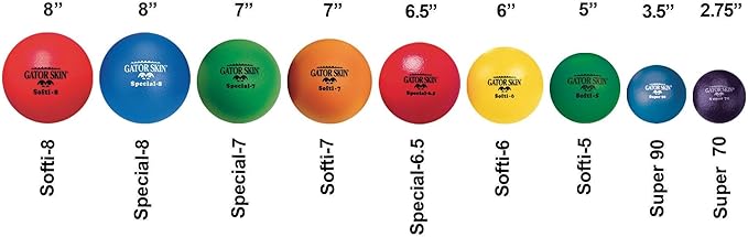 Red Gator Skin Special Ball 7in