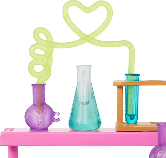 Barbie Science Lab Playset with 2 Dolls, Lab Bench and 10+ Accessories (Amazon Exclusive)