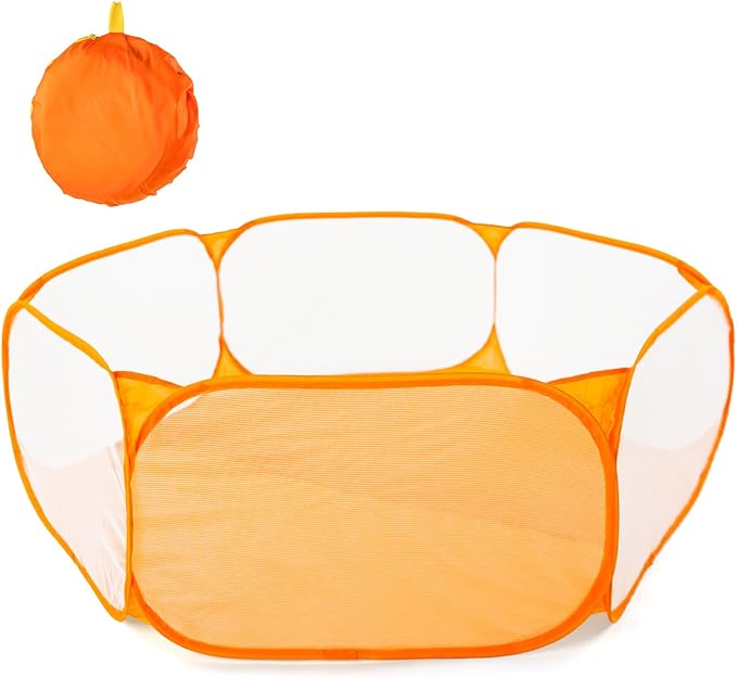 STARBOLO Cute Kids Ball Pit Pool Play Tent, Toy Ball Play Pool Foldable Play Tent for Kids Girls Boys Indoor and Outdoor, Balls Not Included.