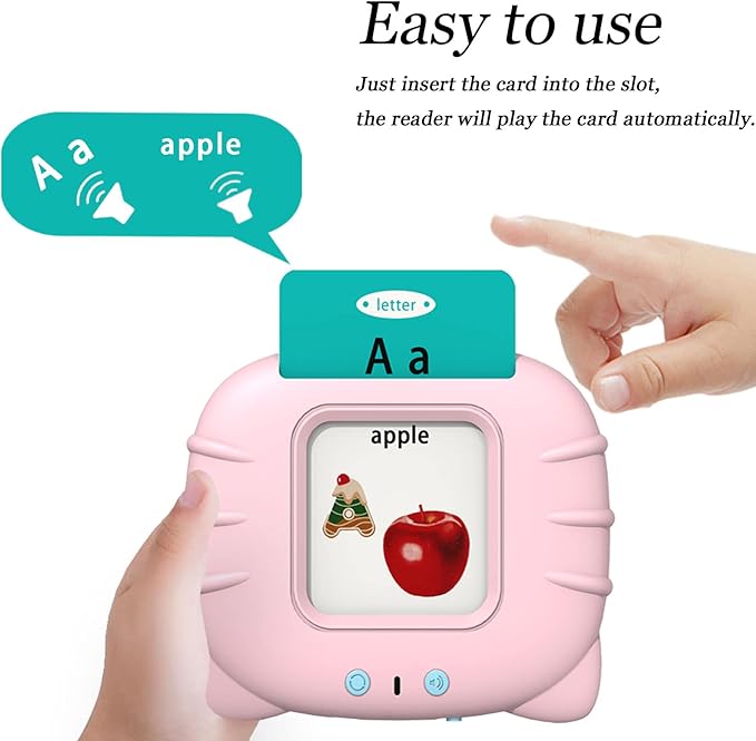 Startcan Talking Flash Cards for Toddlers 1 2 3 4 5, Speech Therapy Toys Autism Toys, ABC 123 Sight Words Etc - 255 Cards-510 Sides, Educational Learning Interactive Toys with Giftable Package