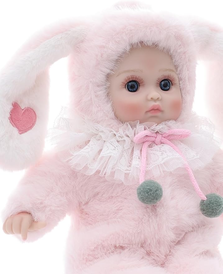 Baby Dolls, 15 Inch Realistic Soft Body Baby Doll Real Life Baby Dolls with Accessories, for 3+ Year Old Girls, Pretend Play, Collection, Gift-Ready (Light Pink)