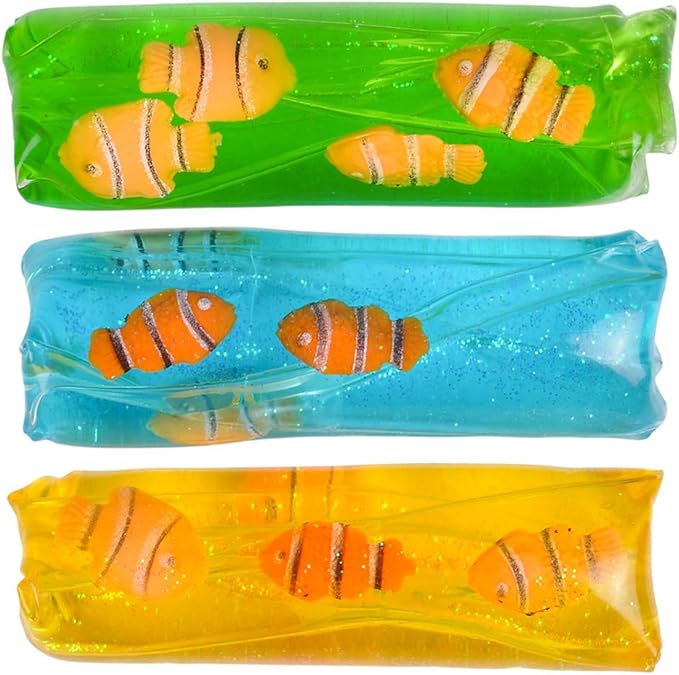 Rhode Island Novelty 4.75" Clownfish Water Wiggler