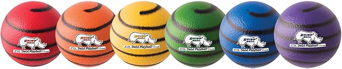Champion Sports Rhino Skin Medium Bounce Dodgeballs