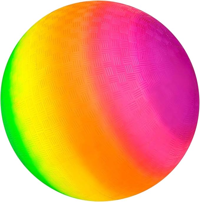 Rhode Island Novelty 16 Inch Rainbow Playground Ball